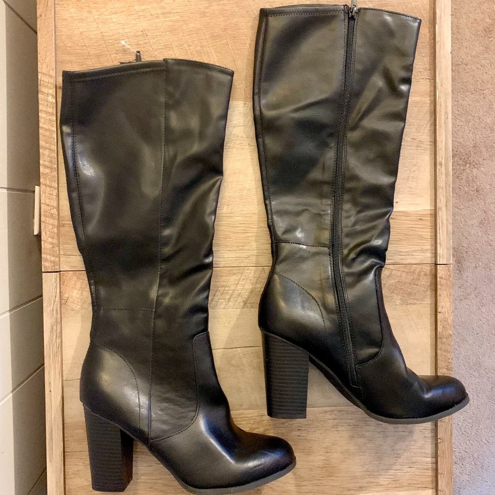 Style & Co Addyp Leather Boots